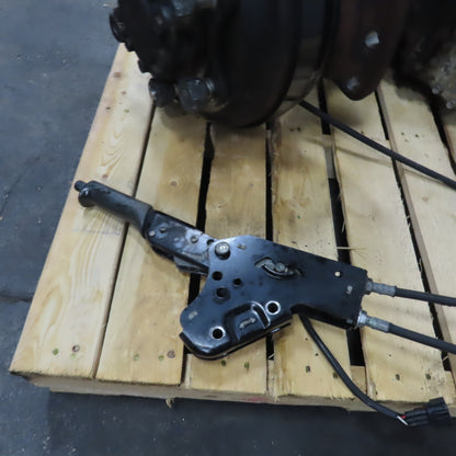 Caterpillar E5000 Forklift Rear Drive Axle Assembly with Brakes and Lever