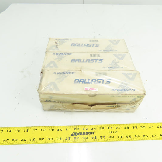 Advance V2E75-S-TP 2-Lamp Slimline Electronic Ballast 277V 60Hz Lot of 6