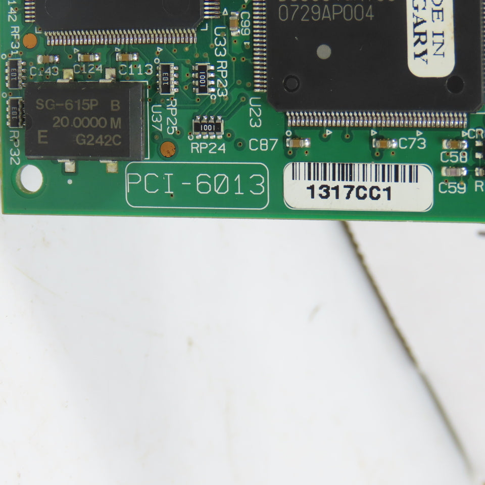 National Instruments PCI-6013 DAQ PCI Card Circuit Board (Clean)