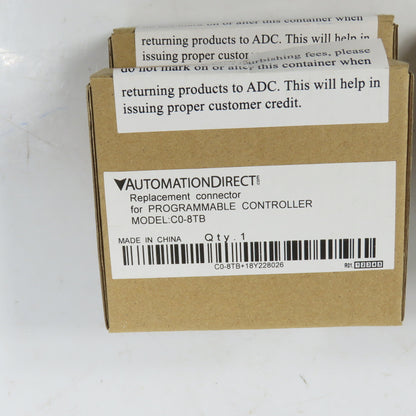 Automation Direct C0-16TB C0-8TB C0-4TB Click Terminal Block Mixed Lot Of 5 New