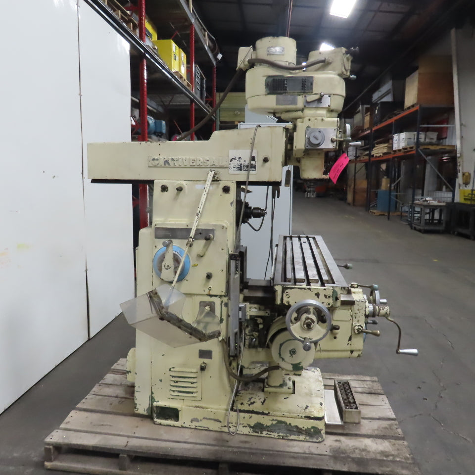 Cincinnati Milacron Cintiversal Vertical Milling Machine 480V 3Ph 52.75" x 12"