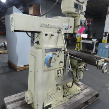 Cincinnati Milacron Cintiversal Vertical Milling Machine 480V 3Ph 52.75" x 12"