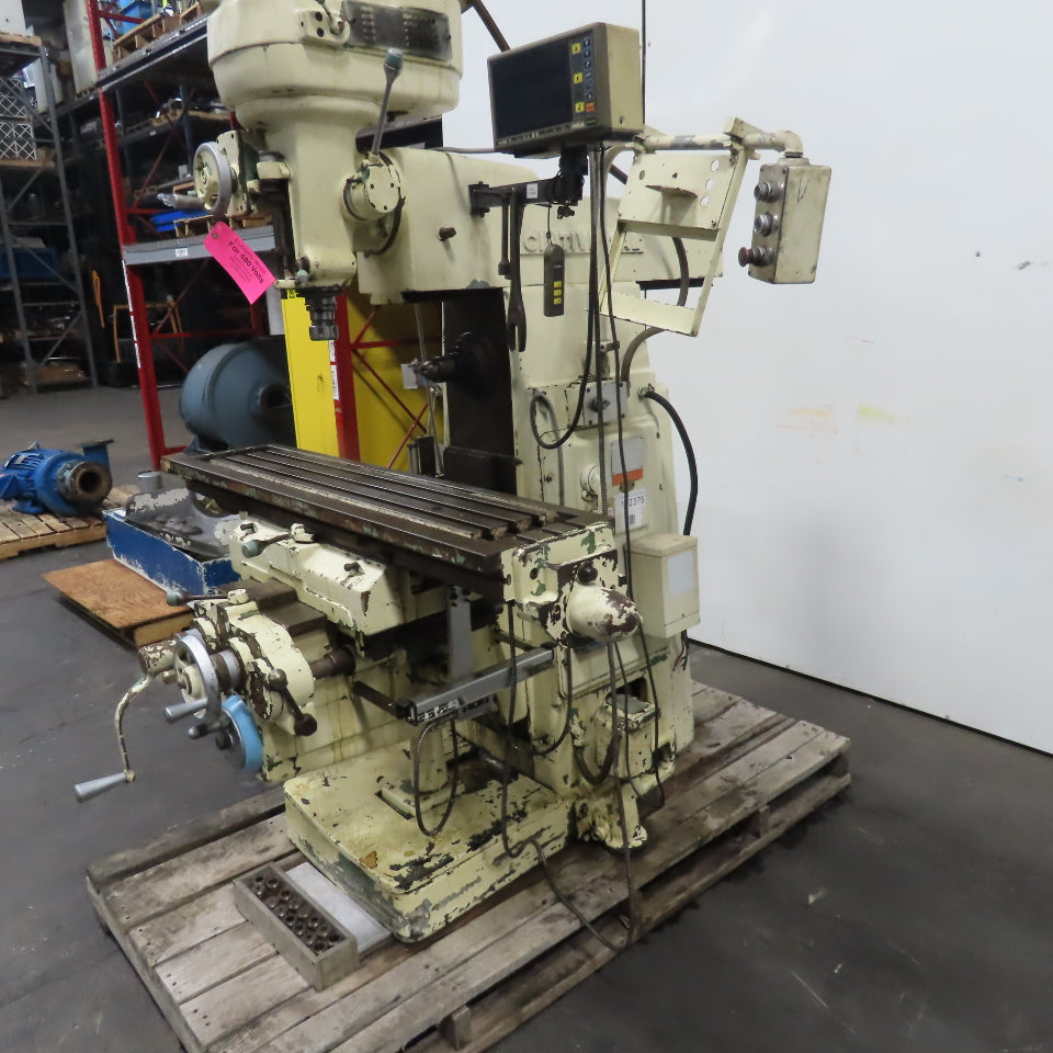 Cincinnati Milacron Cintiversal Vertical Milling Machine 480V 3Ph 52.75" x 12"