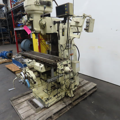 Cincinnati Milacron Cintiversal Vertical Milling Machine 480V 3Ph 52.75" x 12"
