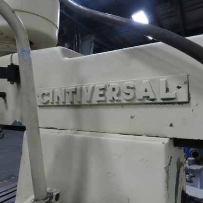 Cincinnati Milacron Cintiversal Vertical Milling Machine 480V 3Ph 52.75" x 12"