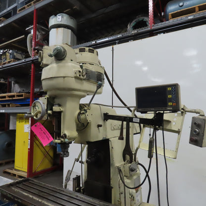 Cincinnati Milacron Cintiversal Vertical Milling Machine 480V 3Ph 52.75" x 12"