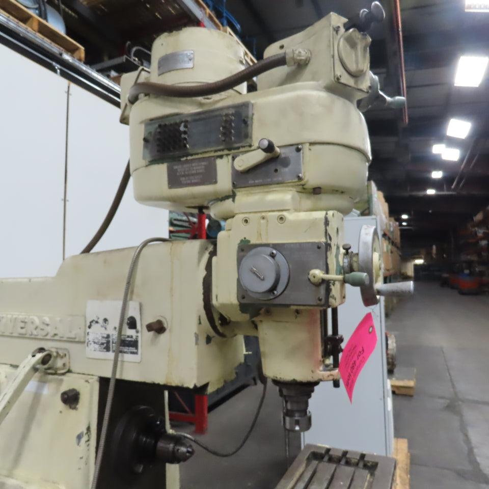 Cincinnati Milacron Cintiversal Vertical Milling Machine 480V 3Ph 52.75" x 12"