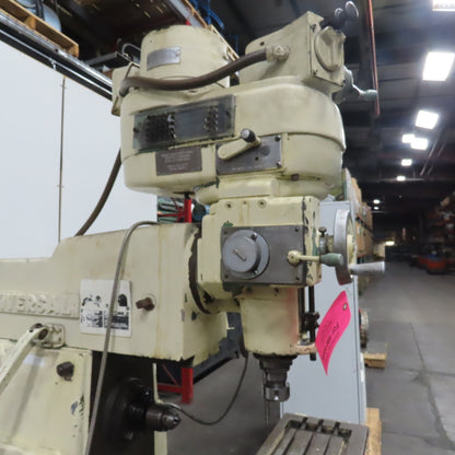 Cincinnati Milacron Cintiversal Vertical Milling Machine 480V 3Ph 52.75" x 12"