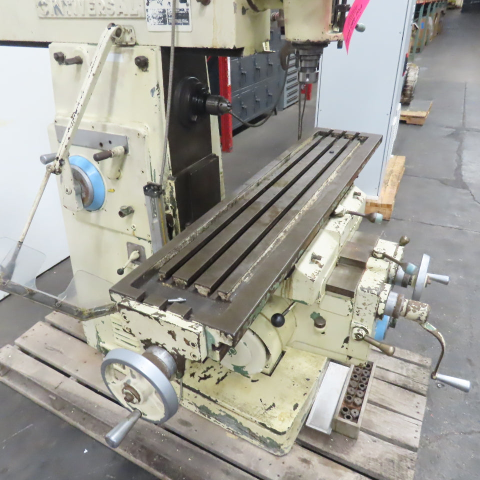 Cincinnati Milacron Cintiversal Vertical Milling Machine 480V 3Ph 52.75" x 12"