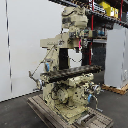 Cincinnati Milacron Cintiversal Vertical Milling Machine 480V 3Ph 52.75" x 12"
