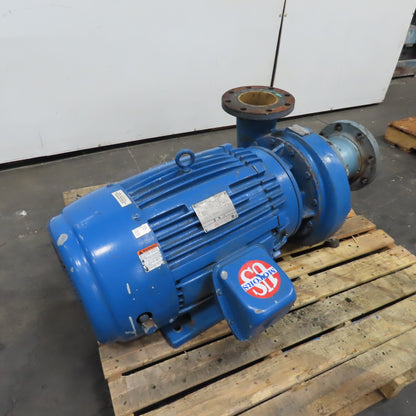 Peerless Pump C1250AM 50HP Centrifugal Pump 230/460V 3Ph 1775RPM 6"In x 5"Out