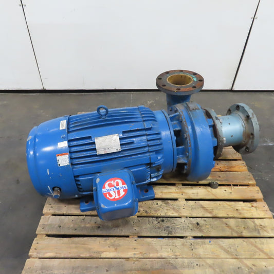 Peerless Pump C1250AM 50HP Centrifugal Pump 230/460V 3Ph 1775RPM 6"In x 5"Out