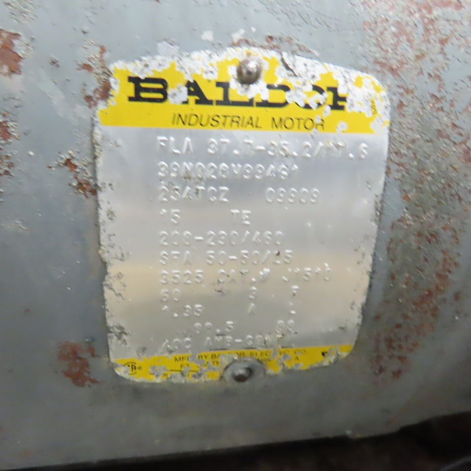 Baldor J1510 15HP Regenerative Blower Vacuum Pump 208-230/460V 3Ph Tested