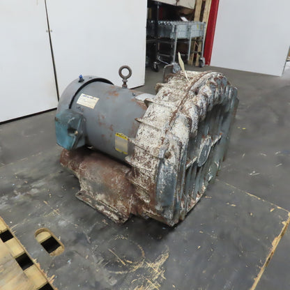 Baldor J1510 15HP Regenerative Blower Vacuum Pump 208-230/460V 3Ph Tested