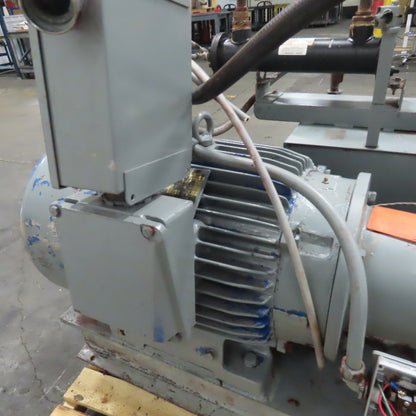 50HP 25 Gallon Hydraulic Power Unit 230/460V 3Ph 1770RPM Tested