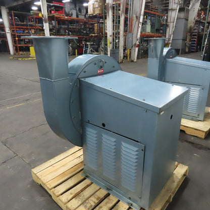 New York Blower Size 2610 ALUM 5HP High Pressure Blower 230/460V 3Ph 10" In/Out