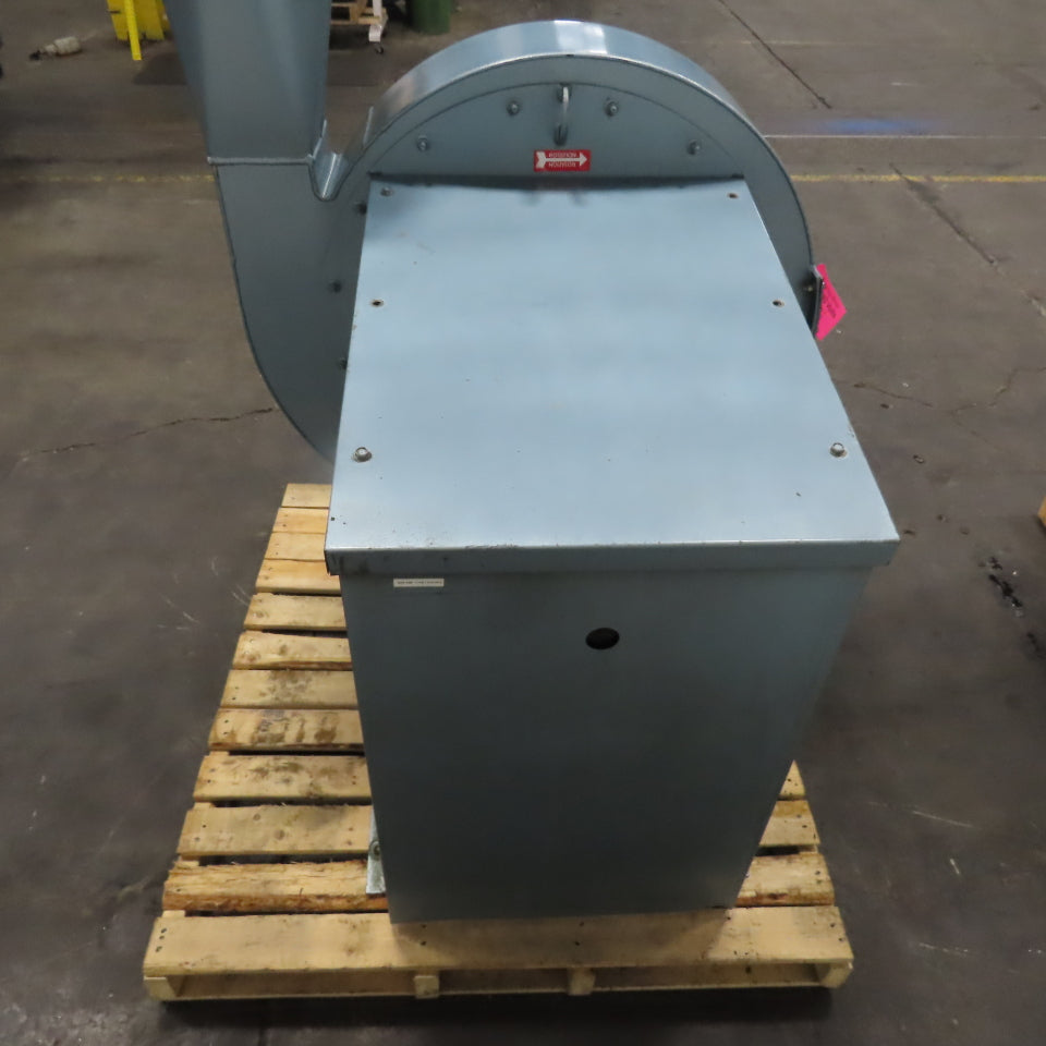 New York Blower Size 2610 ALUM 5HP High Pressure Blower 230/460V 3Ph 10" In/Out