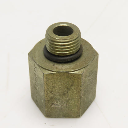M16x1.5 Male Metric O-Ring Seal x 1/2-14 NPSM Female Adaptor