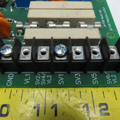 410319-E Valve Process Circuit Board with Relay and Fuse Outputs