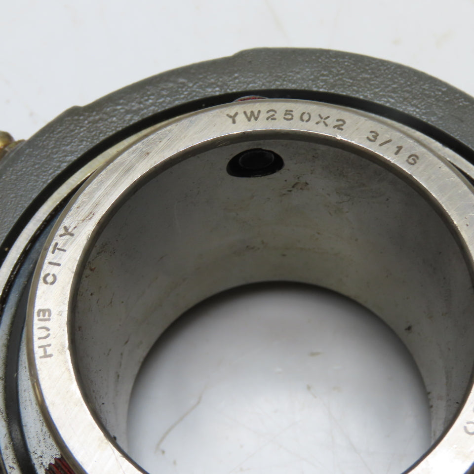 Hub City YW250X 2 3/16 2-Bolt Flange Bearing 2-3/16" Bore