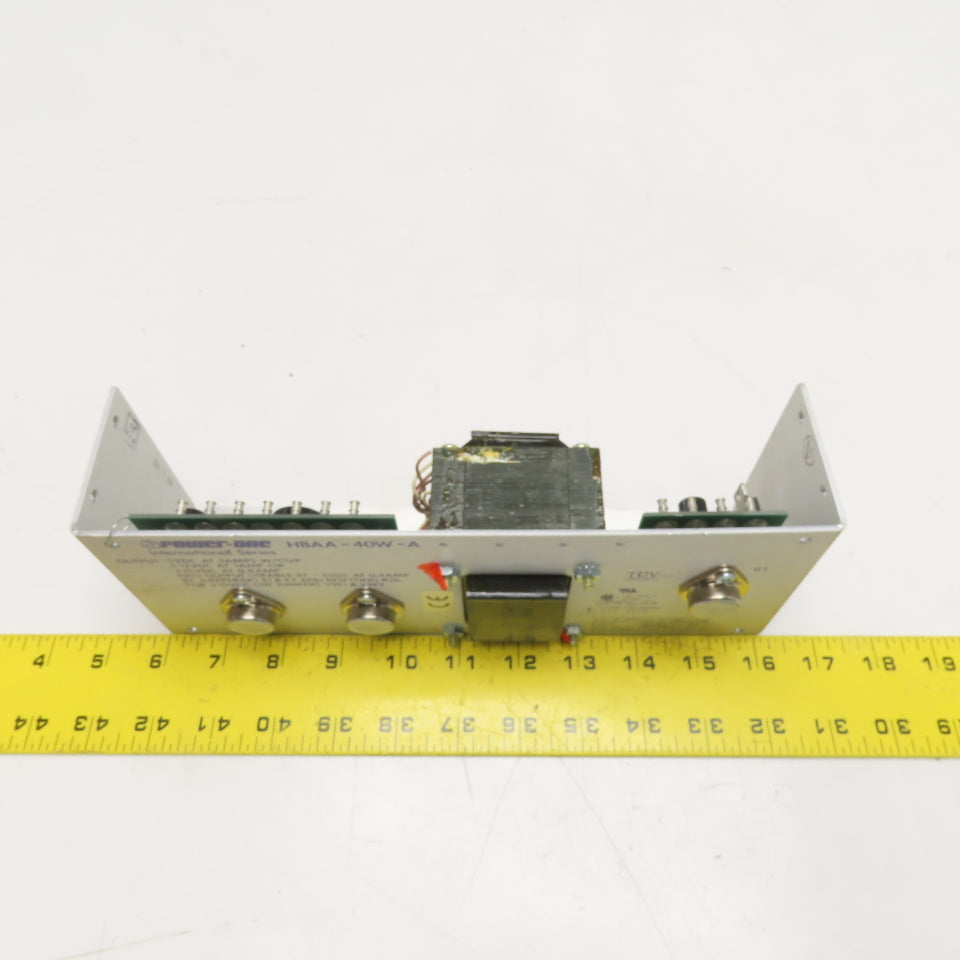 Power-One HBAA-40W-A International Series Linear Power Supply 5VDC 12VDC 15VDC