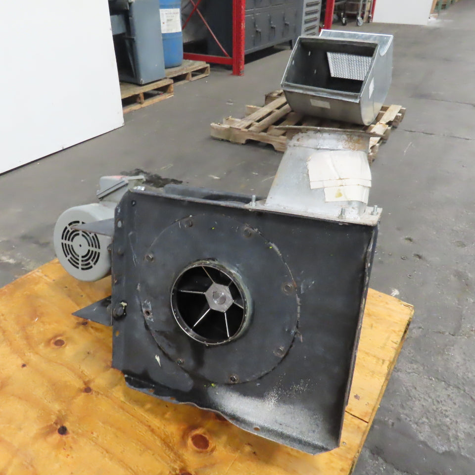 Chicago Blower Size 7 3HP Heavy Duty Centrifugal Fan Belt Drive 3ph 230/4406V