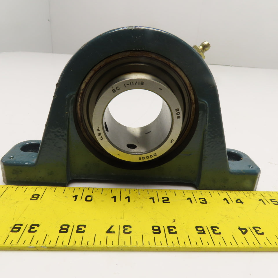 Dodge 123816 P2B-SC-111 2-Bolt Pillow Block Bearing 1-11/16" Bore