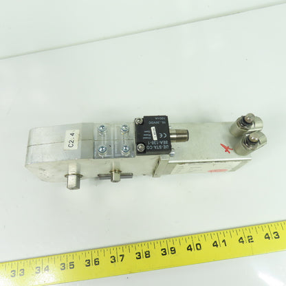 Destaco 82L3N-203B7H0B Pneumatic Power Clamp W/ Sensor 10-30VDC 6 bar