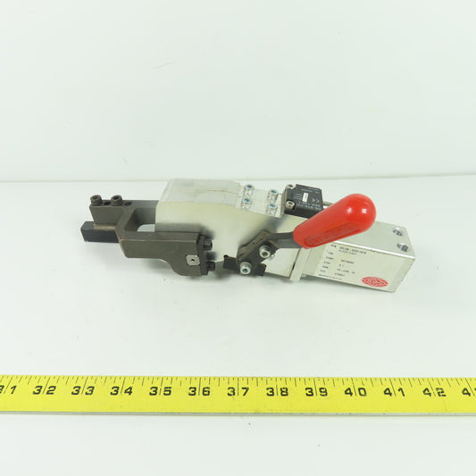 Destaco 82L3N-203F7H0B1 Pneumatic Power Clamp W/ Hand Lever 30VDC 6Bar