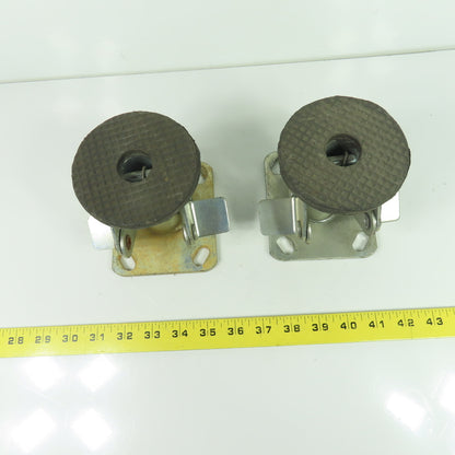 Heavy Duty Foot Activated Floor Lock 6" Extended Height Lot Of 2