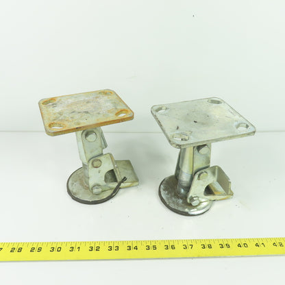 Heavy Duty Foot Activated Floor Lock 6" Extended Height Lot Of 2