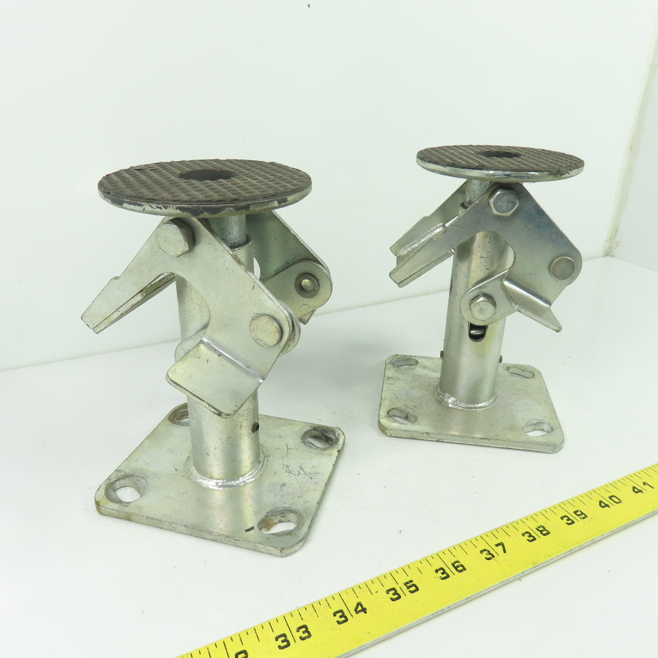 Heavy Duty Foot Activated Floor Lock 8" Extended Height Lot Of 2