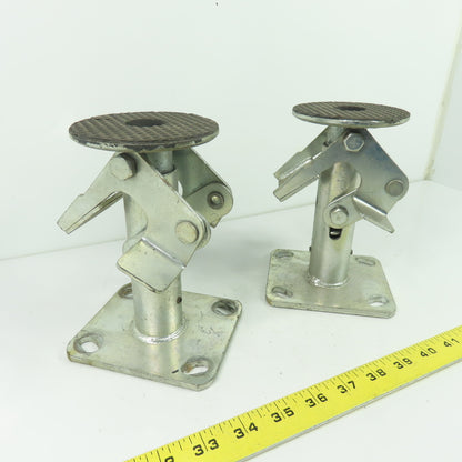 Heavy Duty Foot Activated Floor Lock 8" Extended Height Lot Of 2