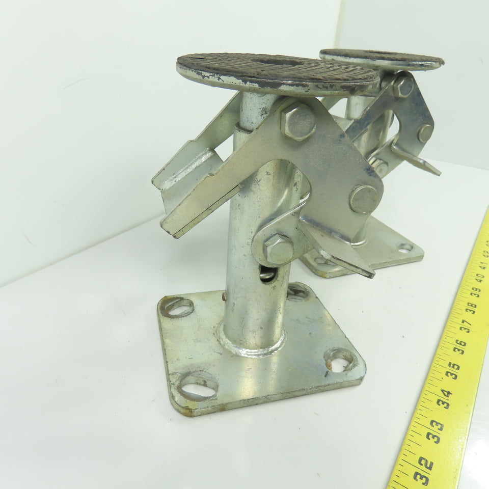 Heavy Duty Foot Activated Floor Lock 8" Extended Height Lot Of 2
