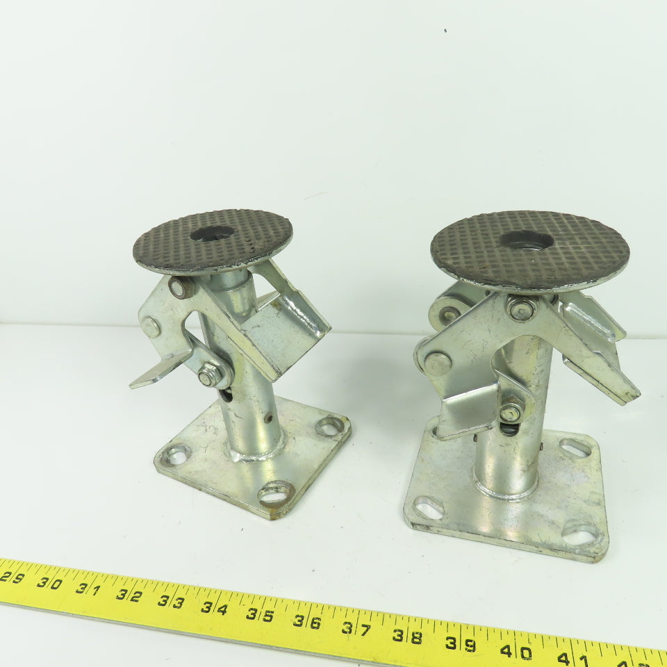 Heavy Duty Foot Activated Floor Lock 8" Extended Height Lot Of 2