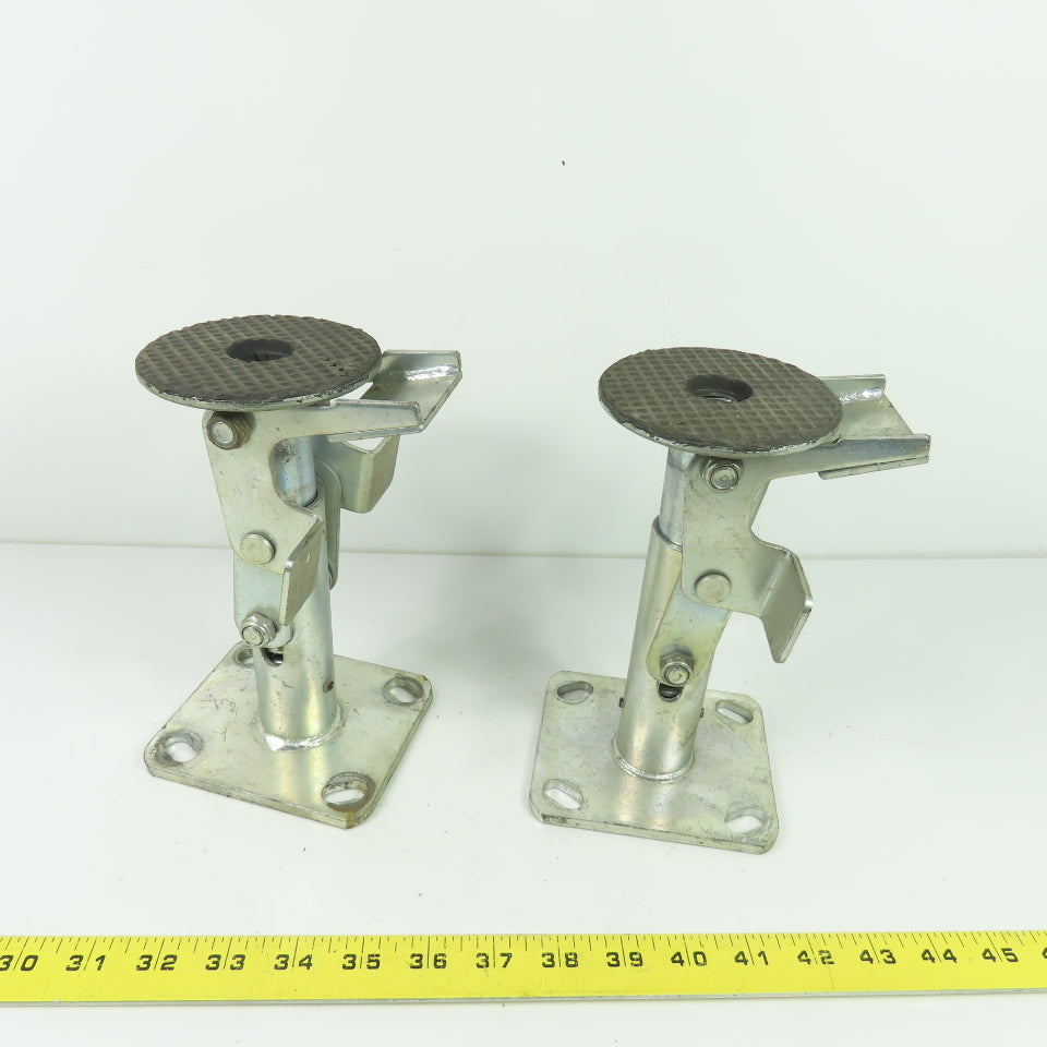 Heavy Duty Foot Activated Floor Lock 8" Extended Height Lot Of 2