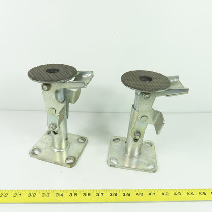 Heavy Duty Foot Activated Floor Lock 8" Extended Height Lot Of 2