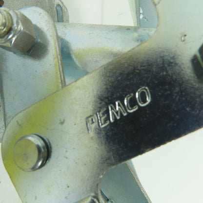 Pemco Heavy Duty Foot Activated Floor Lock 7-3/4" Extended Height Lot Of 2