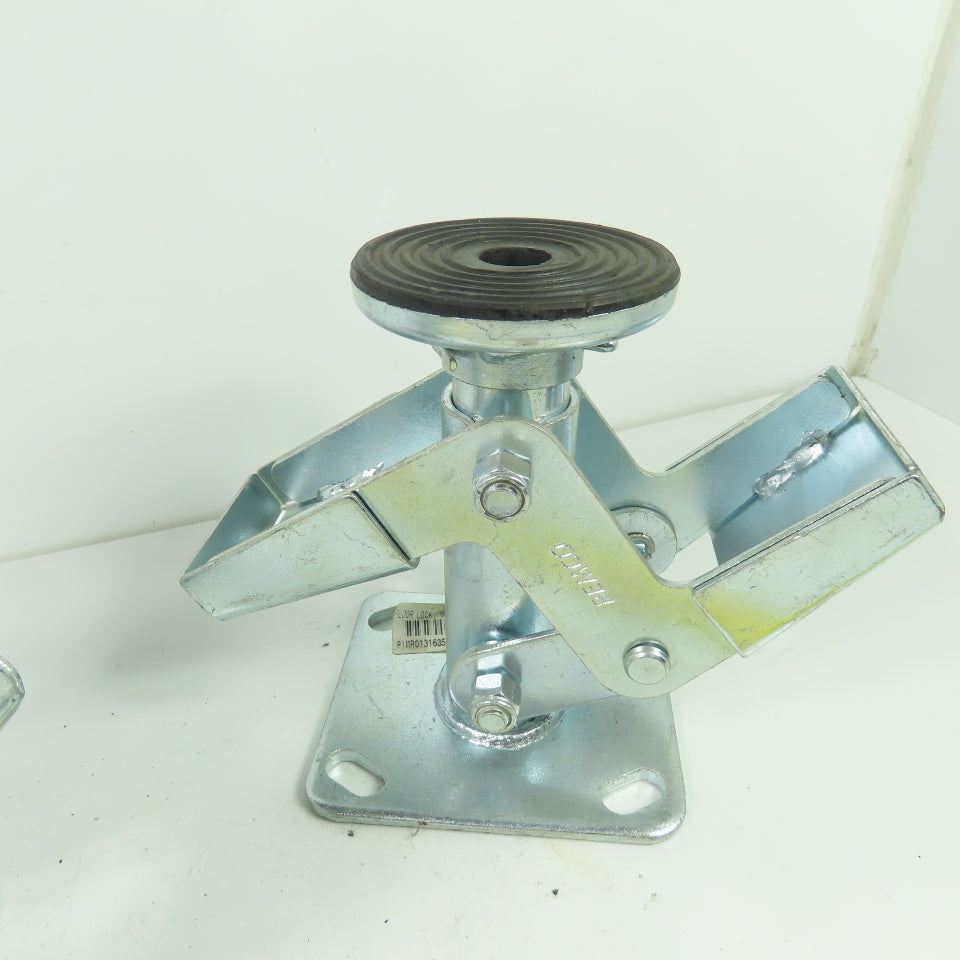 Pemco Heavy Duty Foot Activated Floor Lock 7-3/4" Extended Height Lot Of 2