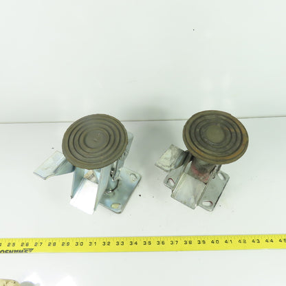 Payson Heavy Duty Foot Activated Floor Lock 7-3/4" Extended Height Lot Of 2