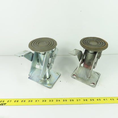 Payson Heavy Duty Foot Activated Floor Lock 7-3/4" Extended Height Lot Of 2