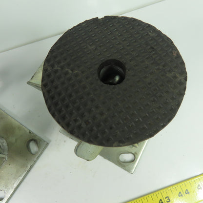 16LF0580 Heavy Duty Foot Activated Floor Lock 7" Extended Height Lot Of 3