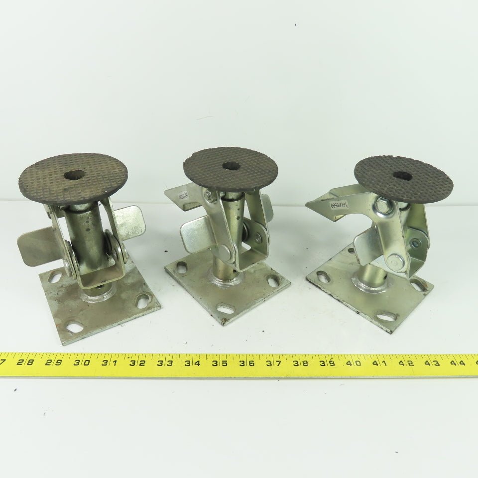16LF0580 Heavy Duty Foot Activated Floor Lock 7
