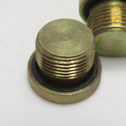 M20x1.5 Metric Hydraulic Plug Brass Hex Drive Seal Seat Lot Of 5