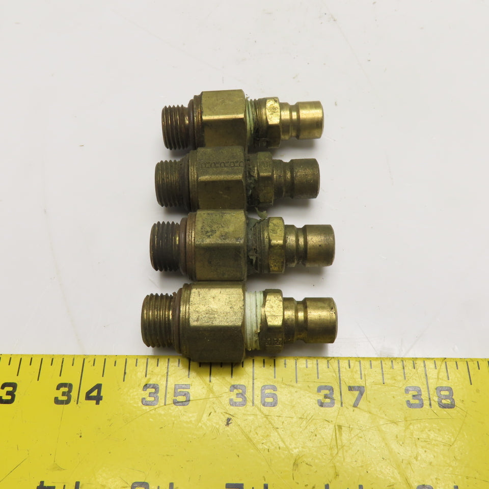 Parker Moldmate M16x1.5 Male x 3/8" Injection Molding Quick Coupling 353 Lot/ 4
