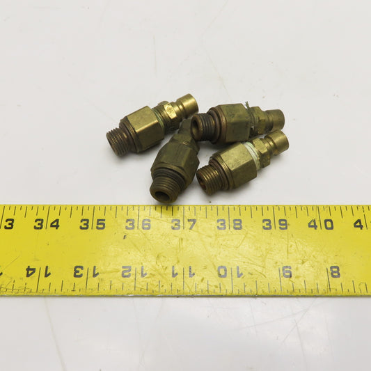 Parker Moldmate M16x1.5 Male x 3/8" Injection Molding Quick Coupling 353 Lot/ 4