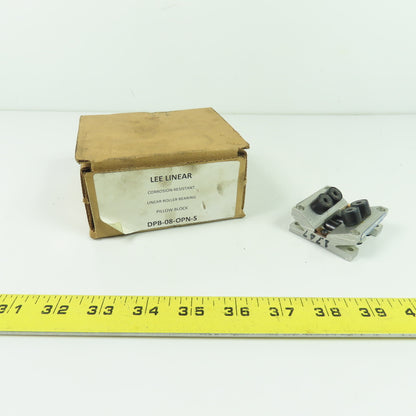 Lee Linear DPB-08-OPN-S Corrosion Resistant Linear Roller Bearing Pillow Block