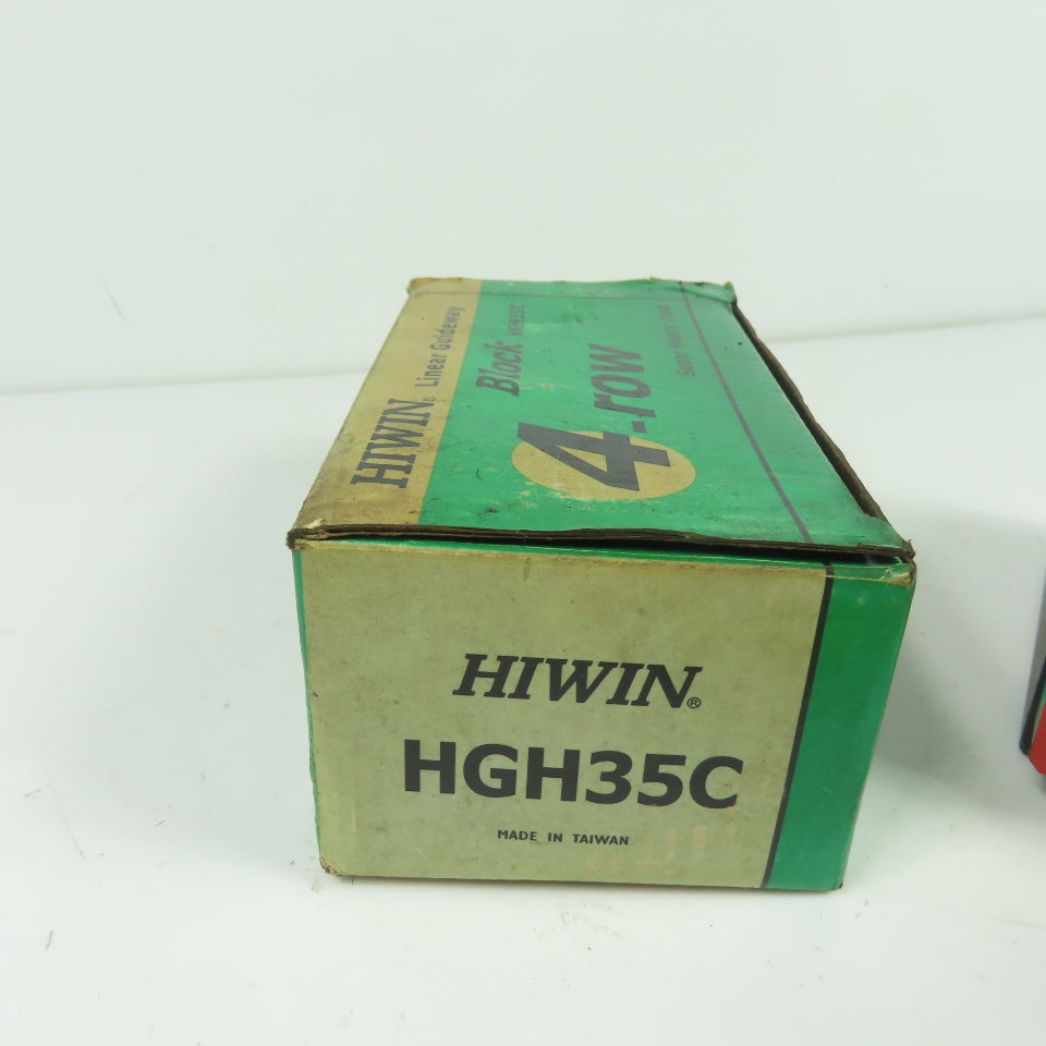 Hiwin HGH35C Linear Guideway Block Super Heavy Load 4-Row NEW