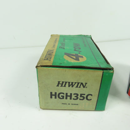 Hiwin HGH35C Linear Guideway Block Super Heavy Load 4-Row NEW