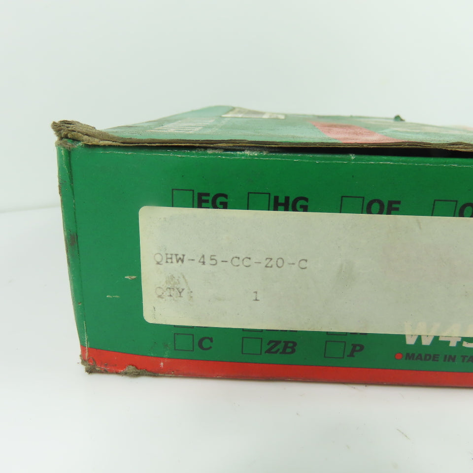 HIWIN QHW-45-CC-Z0-C Linear Guideway Block HGW45 NEW